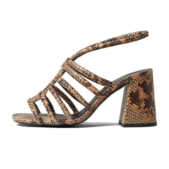 NWT Free People Colette Cinched Heel Python - Picture 2 of 10